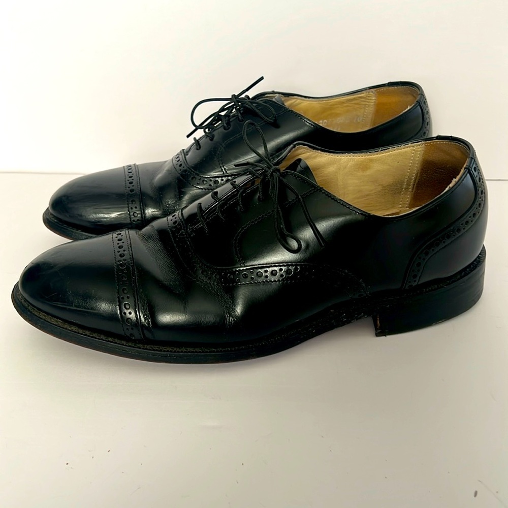 Bostonian Classics Men’s Size 8.5 M - Wingtip Black Dress Shoes